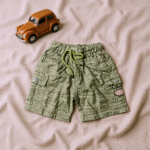 Boys stylish tshirt with Pestal green short - Image 3