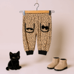 Girls Stylish Brown White 2 piece set - Image 2