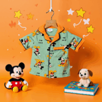 Beautiful Green Orange Night Suit for Boys & Girls - Image 2