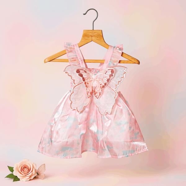 Girls Pink Unicorn Tulle Dress