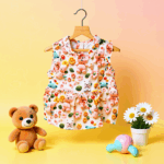 Girl Multicolor  3D Print  Co-Ord Set - Image 2