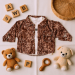 Boys stylish denim print 3 piece set - Image 2