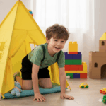 Boys Cute pestal green Back suspender - Image 2