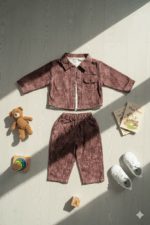 Boys Stylish Denim Print 3 Piece Set | Trendy Kids Outfit - Image 2