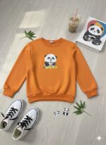 Kids Woolen Panda Sweatshirt | Winter Wear | Cozy & Stylish - Image 3