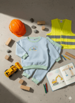 Ready to Build Kids' joggers and sweatshirt set - Image 2