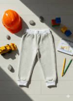 White Sweatshirt with Jogger – Cozy Everyday Set - Image 4