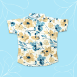 Boys Flower Print Night Suit | Kids 2 Piece Sleepwear - Image 3
