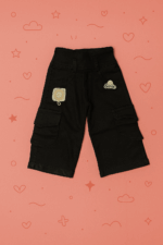 Girls Cream Top with Black Trouser | Stylish 2 Piece Set - Image 3