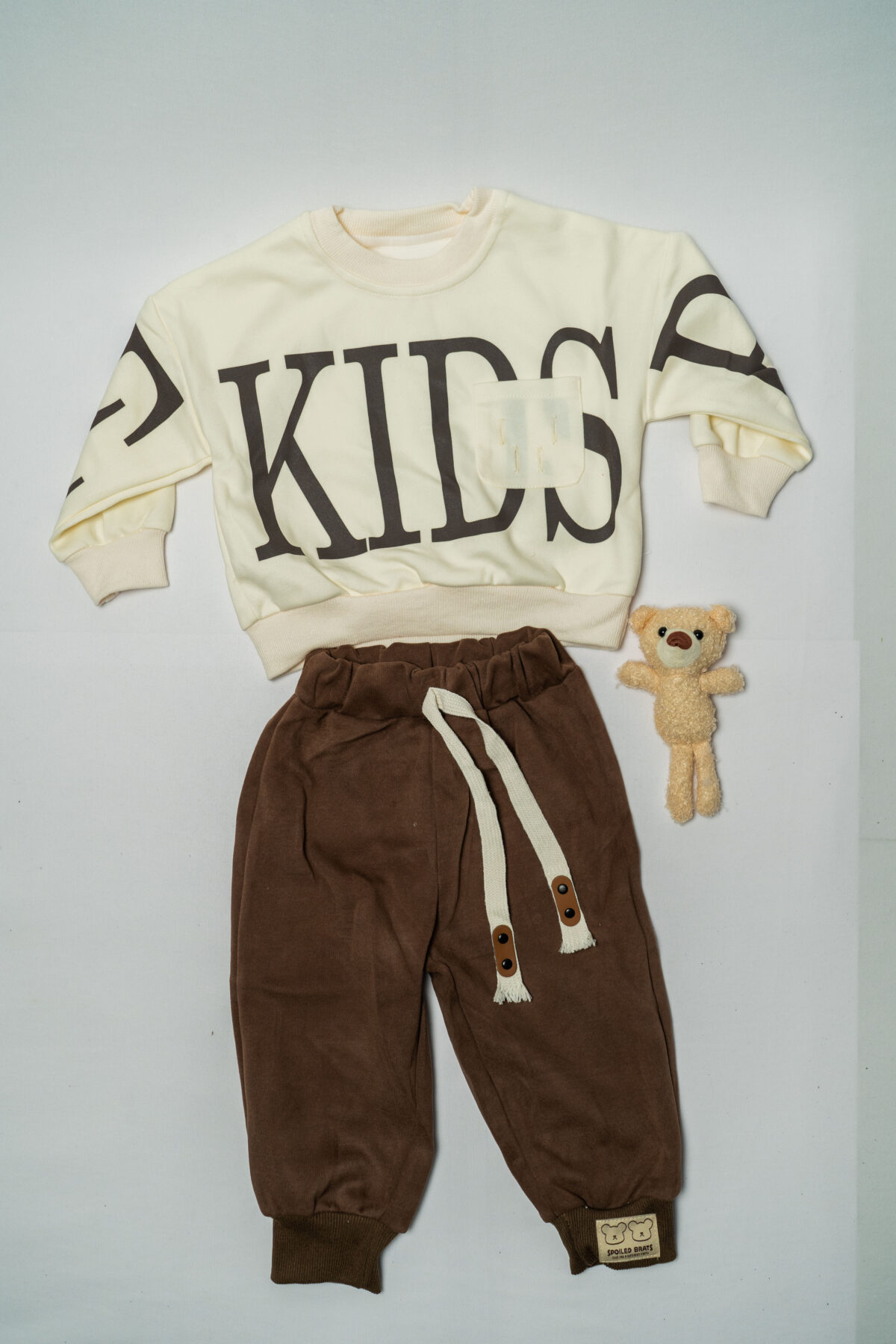 kids sweatshirt and pants set | toddler loungewear | unisex kids outfit - Image 3