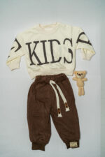 kids sweatshirt and pants set | toddler loungewear | unisex kids outfit - Image 3