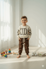 kids sweatshirt and pants set | toddler loungewear | unisex kids outfit