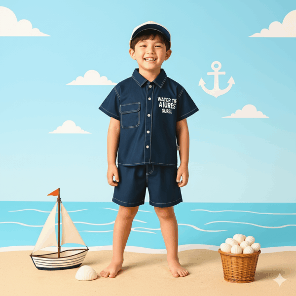 Boys Dark blue 3 Piece set