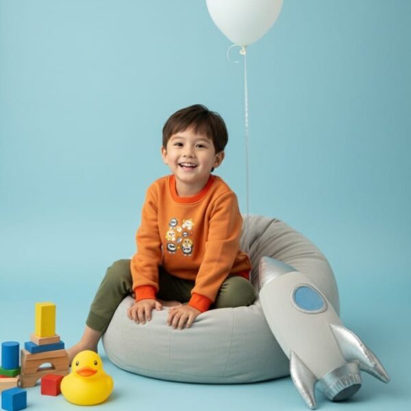 Kids Woolen Sweatshirt | Winter Wear | Soft & Cozy