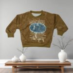 Boys Brown T-Shirt & Denim | Stylish 2 Piece Kids Outfit - Image 3