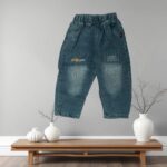 Boys Brown T-Shirt & Denim | Stylish 2 Piece Kids Outfit - Image 4