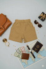 Stylish 3-Piece Tan Summer Outfit for Boys | boys 3 piece set - Image 4