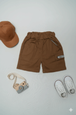 Trendy Letter Print Boys' Summer Shirt and Shorts Set | Kids shorts set - Image 4