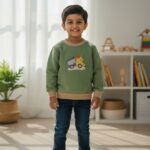 Kids winter wear sweatshirts | Truck print Sweat tishirt - Image 4