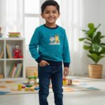 Kids winter wear sweatshirts | Truck print Sweat tishirt