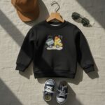 Kids winter wear sweatshirts | Truck print Sweat tishirt - Image 2