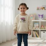 Cute Kuromi Printed Sweatshirt for Kids – Soft, Stylish & Cozy Everyday Wear