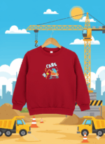Cozy & Warm Kids Graphic Print Sweatshirt | Multiple Colors And Designs - Image 6