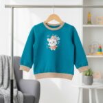 Kids Sweatshirts | The Essential Kids' Graphic Print Multicolor Crewneck Sweatshirt - Image 5