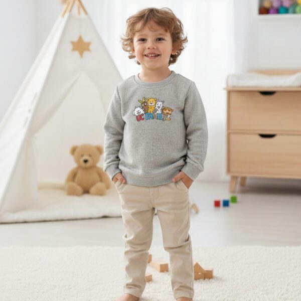 Kids' Sweatshirt/T-Shirt | Cute Dog Graphic Print