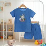kids Labubu shirt and shorts set | Fun Unisex Short-Sleeve Character Outfit - Image 4