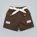 Girls Bear Patch Top & Shorts Set - Image 3