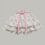 Girls Stylish Top & Voluminous Skirt Set - Image 3
