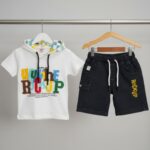 Boys Graphic Hoodie T-Shirt & Shorts Set - Image 4