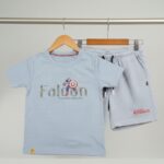 Boys Printed T-Shirt & Shorts Co-Ord Set - Image 4