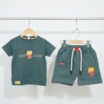 Kids Green Shorts Set – Hero Graphic T-Shirt & Matching Shorts - Image 4